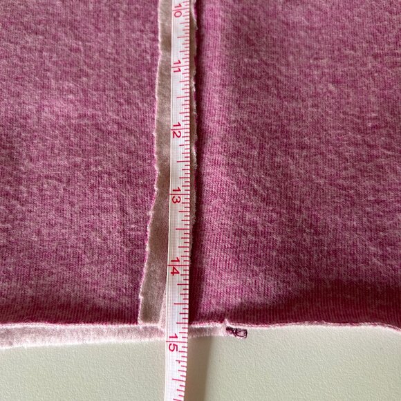 NWT Urban Outfitters Large Purple Raw Hem Fleece Crop Tank Top - Picture 12 of 15